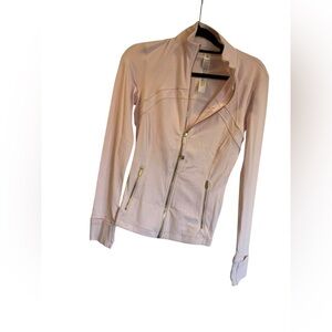 NWT Lululemon define jacket nulu BLISSFUL PINK/GOLD Size 6